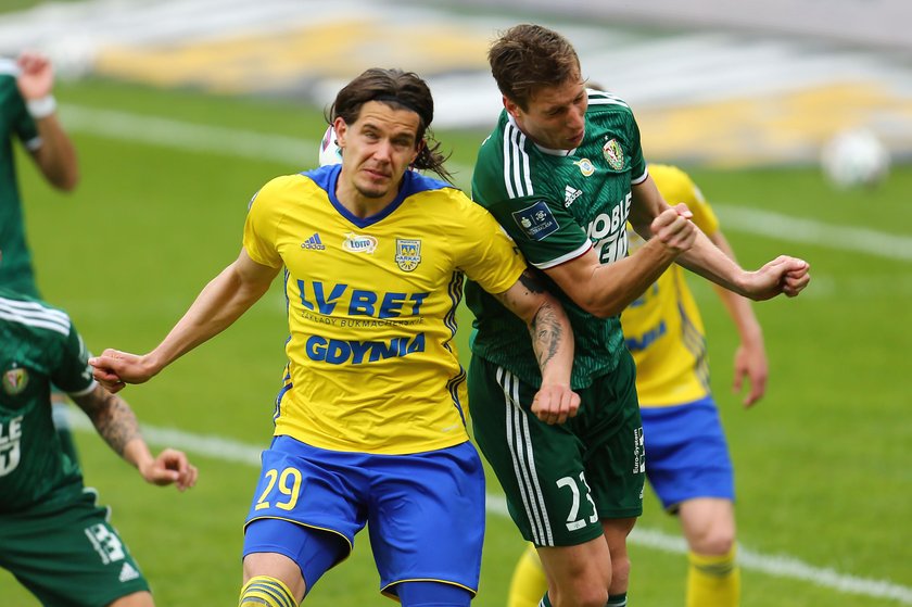 Ekstraklasa 28. kolejka: Arka Gdynia - Śląsk Wrocław 2:1