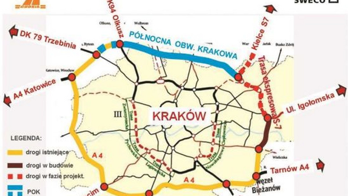Kraków: kiedy powstanie północna obwodnica miasta?