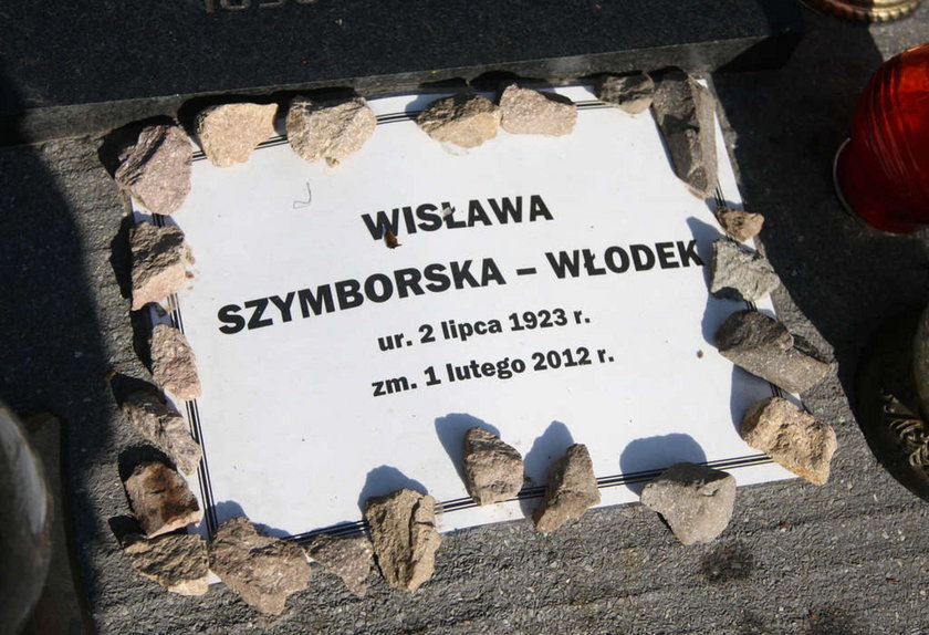 Grób Wisławy Szymborskiej