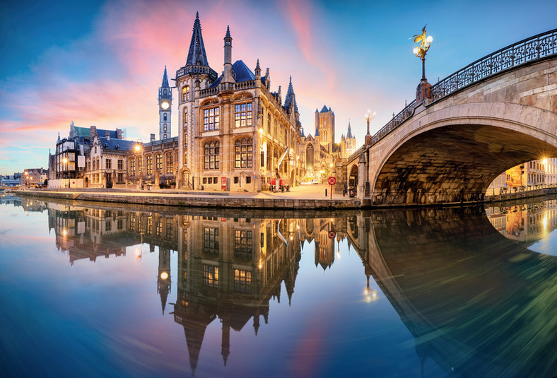  Gandawa Stare Miasto, Belgia