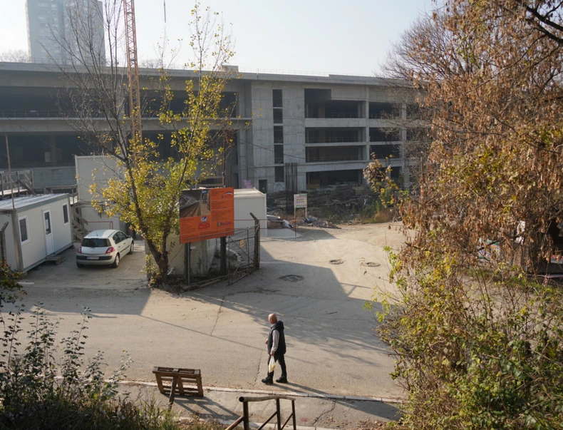 Izgled "Prokop" stanice trenutno