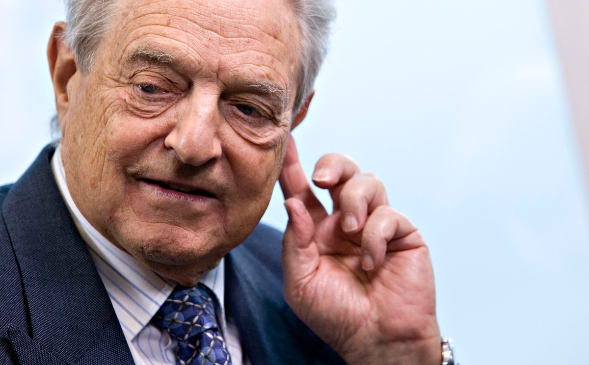 Miliarder George Soros, zalożyciel i prezes Soros Fund Management LLC.