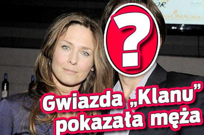 Gwiazda "Klanu" pokazała męża