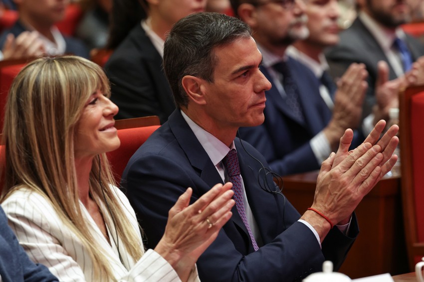 Begonja Gomez i Pedro Sančez