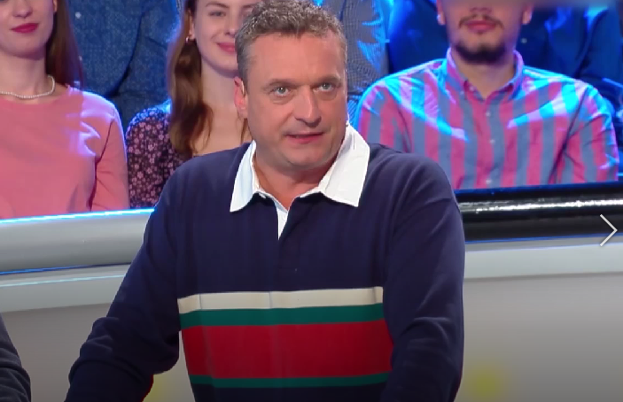 Moderátor Marcel Forgáč. 
