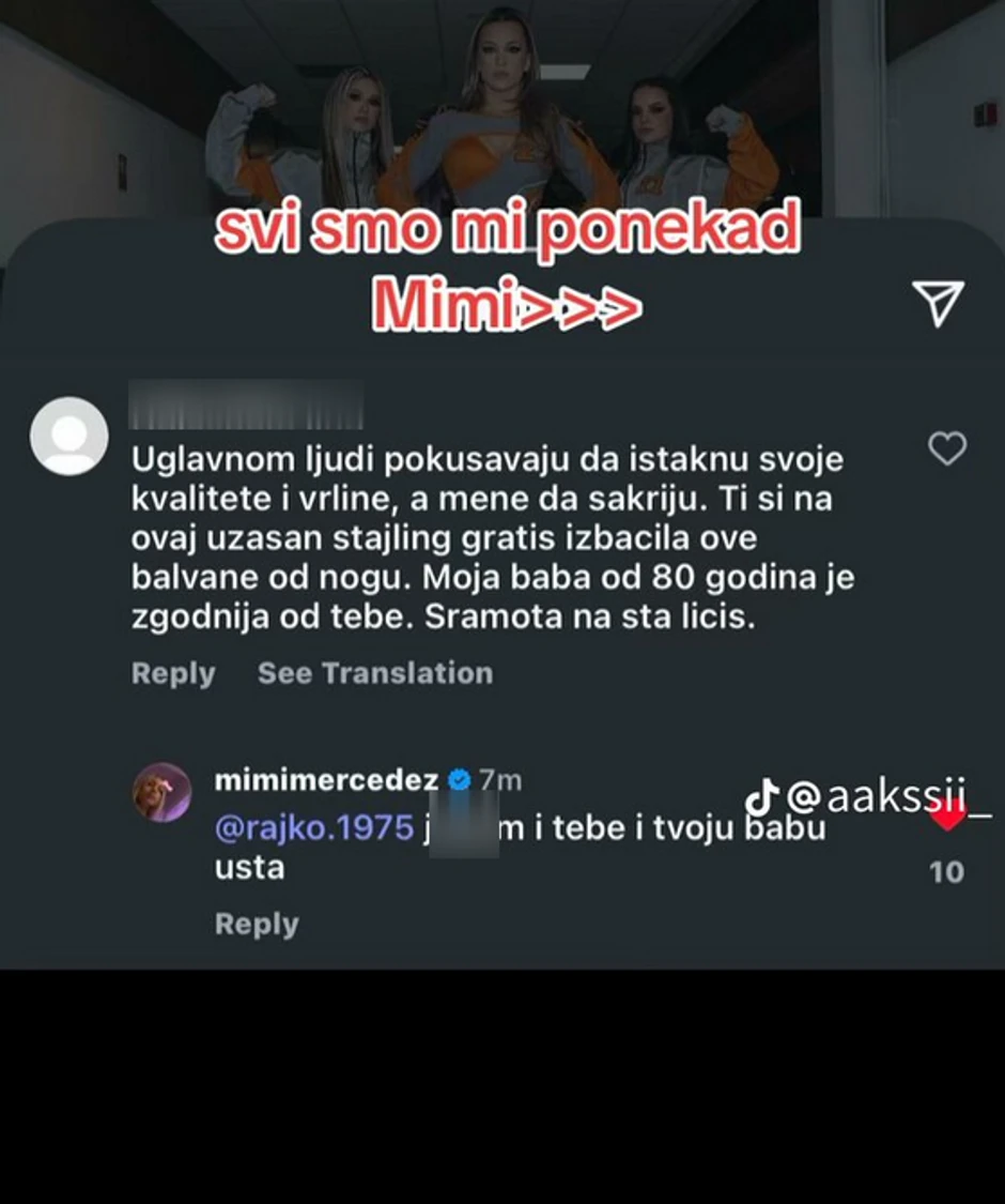 Mimi vređa korisnike društvenih mreža