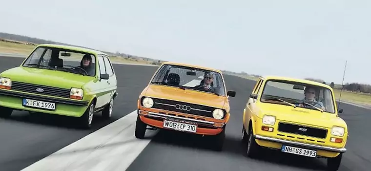 Porównanie Audi 50, Fiata 127 i Forda Fiesty: mali nauczyciele