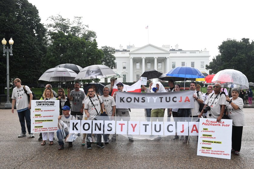 Prezydent Andrzej Duda w USA na spotkaniu z Donaldem Trumpem