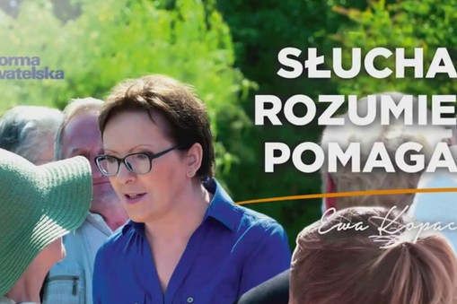 Ewa Kopacz polityka Platforma Obywatelska PO wybory parlamentarne