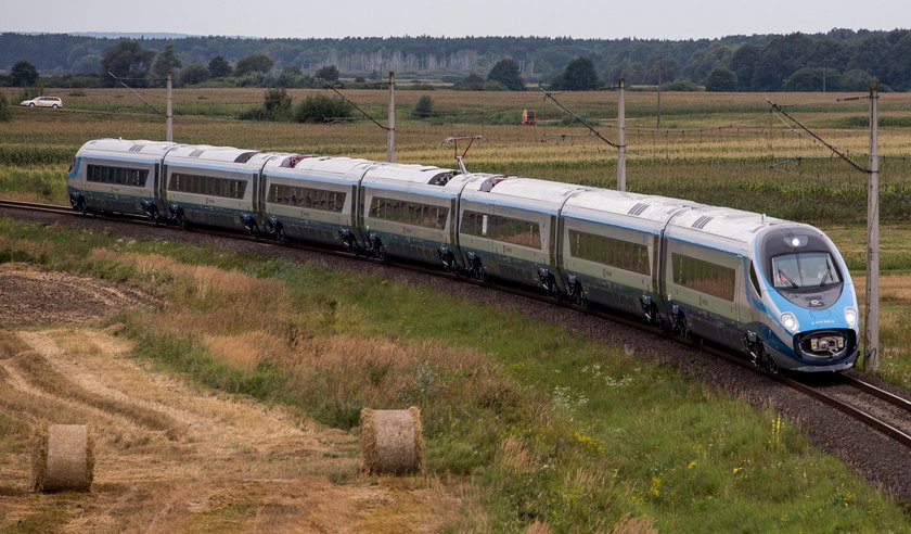 Pendolino 14 grudnia na torach