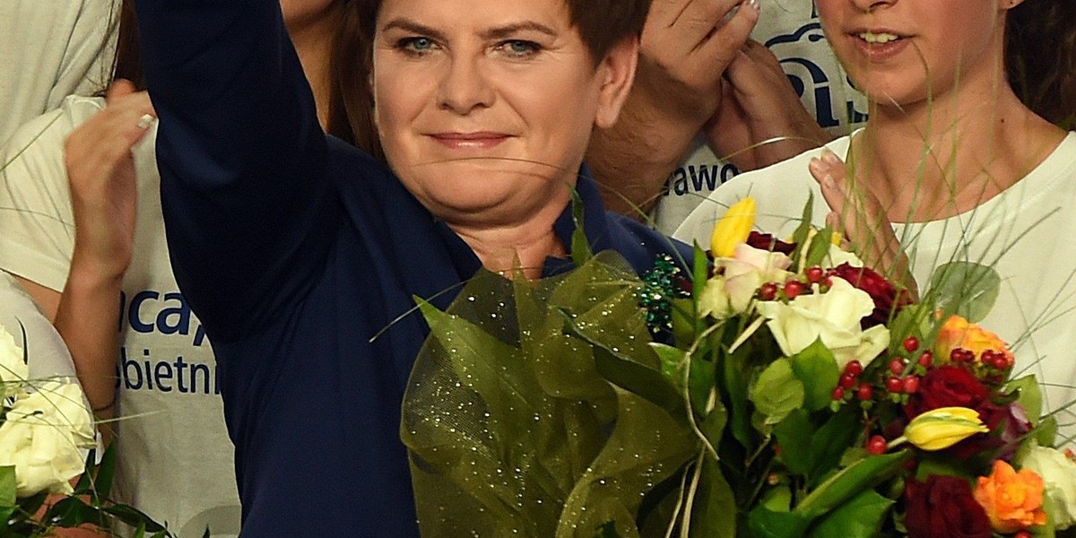 Beata Szydło jak zwykle postawiła na bezpieczny zestaw