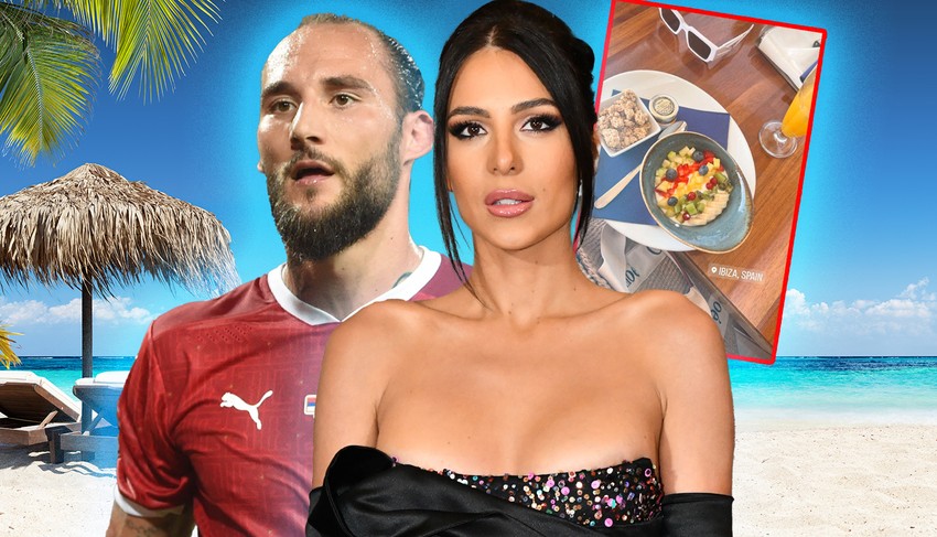 Anastasija Ražnatović i Nemanja Gudelj