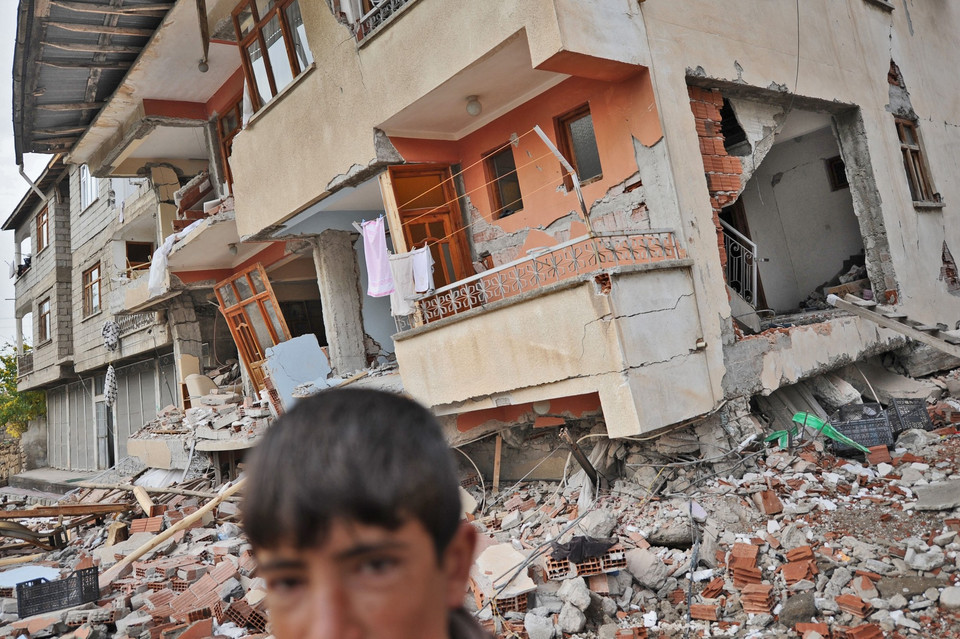 Ercis w Turcji po trzęsieniu ziemi (2011)