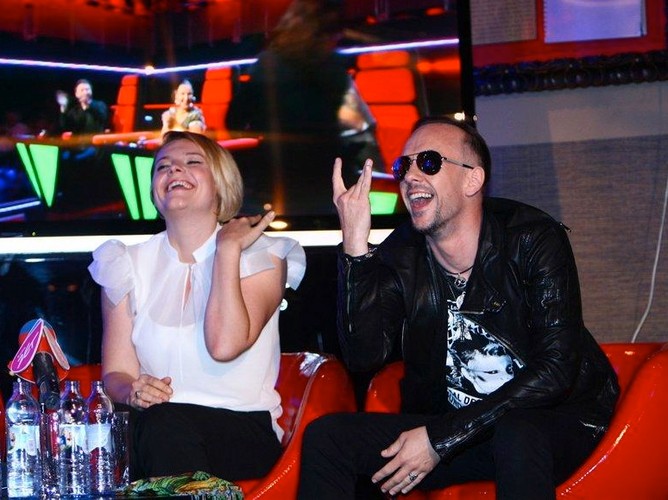 Adam 'Nergal' Darski i Ania Dąbrowska