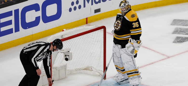 Linus Ullmark obronił 41. strzałów. Bruins o krok od awansu do 2. rundy