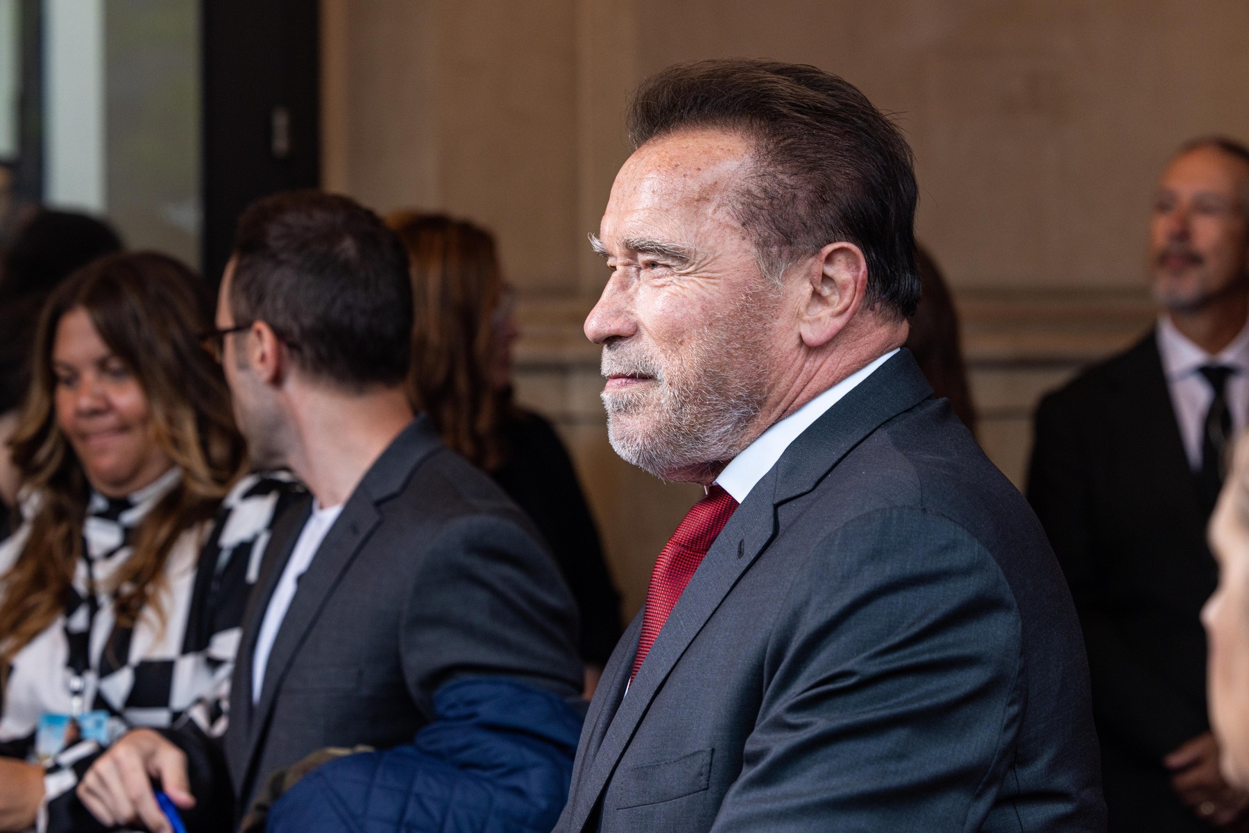 Rakúsko-americký herec Arnold Schwarzenegger.