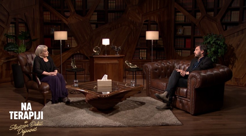 Zlatan Vidović, emisija "Na terapiji sa Slavicom Đukić Dejanović"