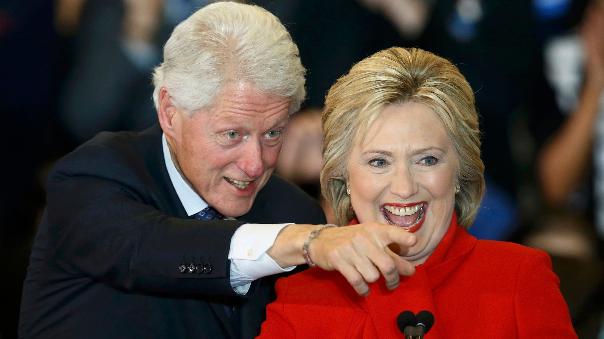 Bill a Hillary Clinton