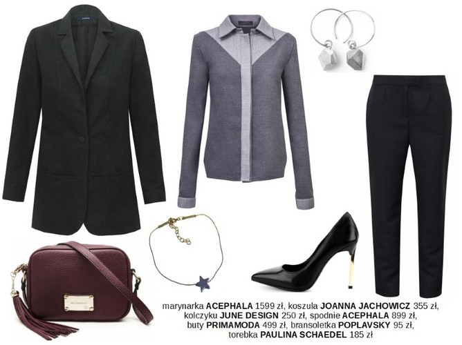 Jesienne STYLIZACJE z garniturem