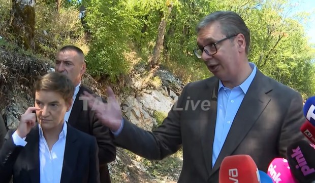 Aleksandar Vučić Ana Brnabić Kablar