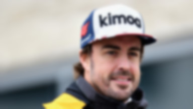 F1: Fernando Alonso cieszy się z sukcesu Lewisa Hamiltona