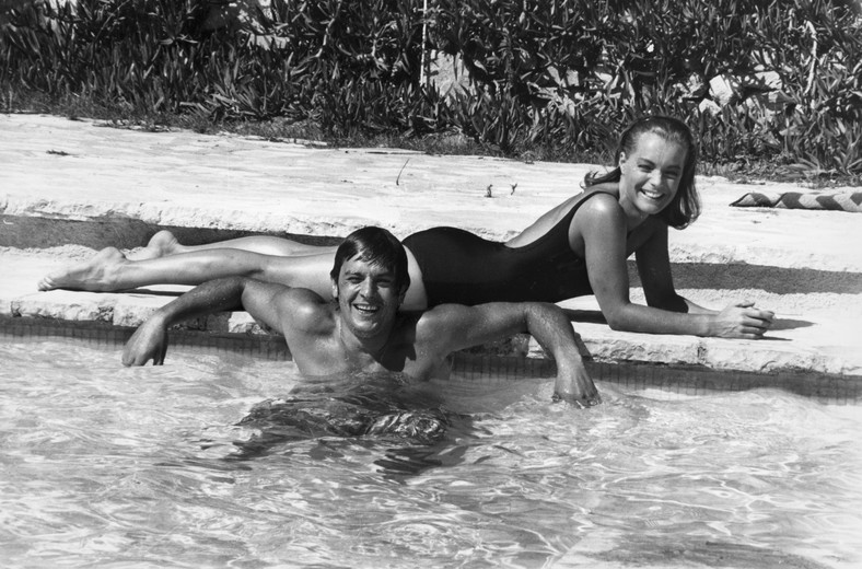 Alain Delon i Romy Schneider 