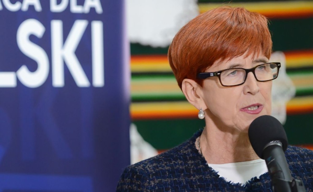 Minister rodziny, pracy i polityki społecznej Elżbieta Rafalska