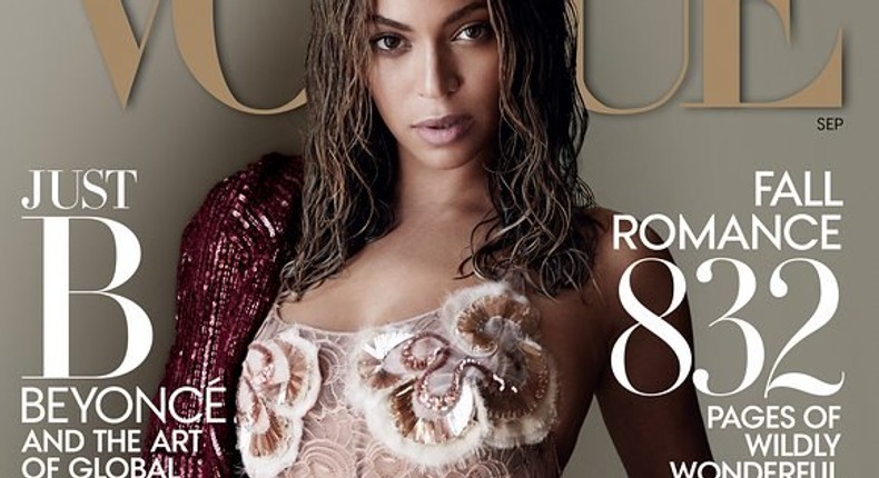 Beyonce covers Vogue September 2015 issue