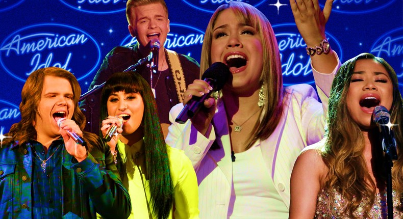 Being on American Idol can be stressful.Mario Anzuoni/Reuters; Eric McCandless/Getty Images; Alyssa Powell/Insider