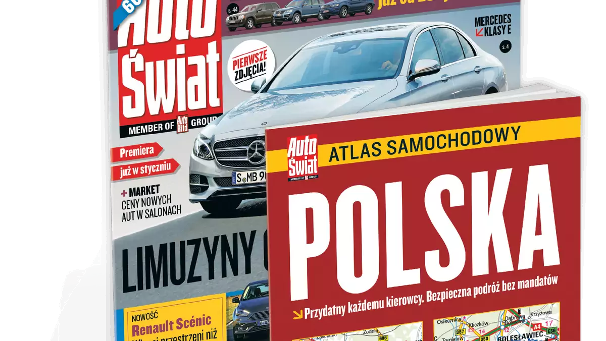 Auto Świat z atlasem samochodowym