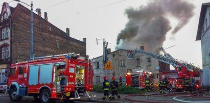 Stracili dom. Wielki pożar w centrum Katowic