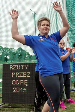 Anita Włodarczyk rzuciła 79,83 ale nie pobiła rekordu świata