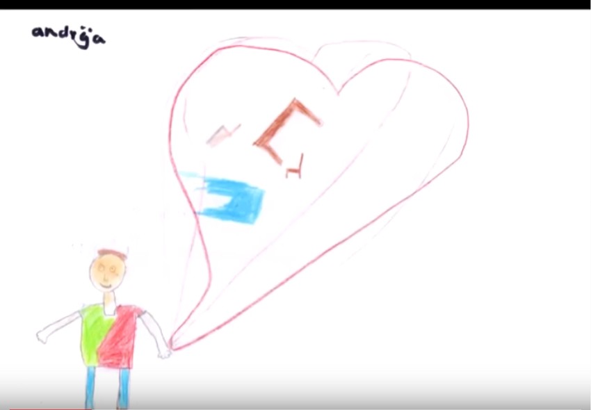 ...Gledam tako, a u duši lom