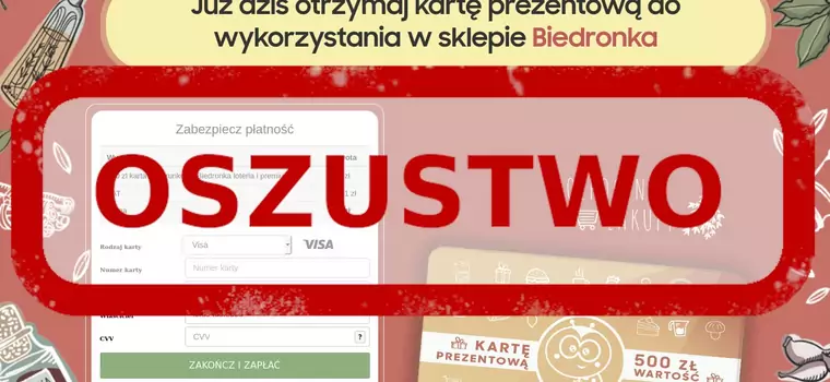 Oszuści podszywają się pod Biedronkę. Uwaga na fałszywe bony zniżkowe