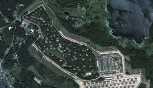 An image of the Toropets facility on September 7.Satellite image 2024 Maxar Technologies.