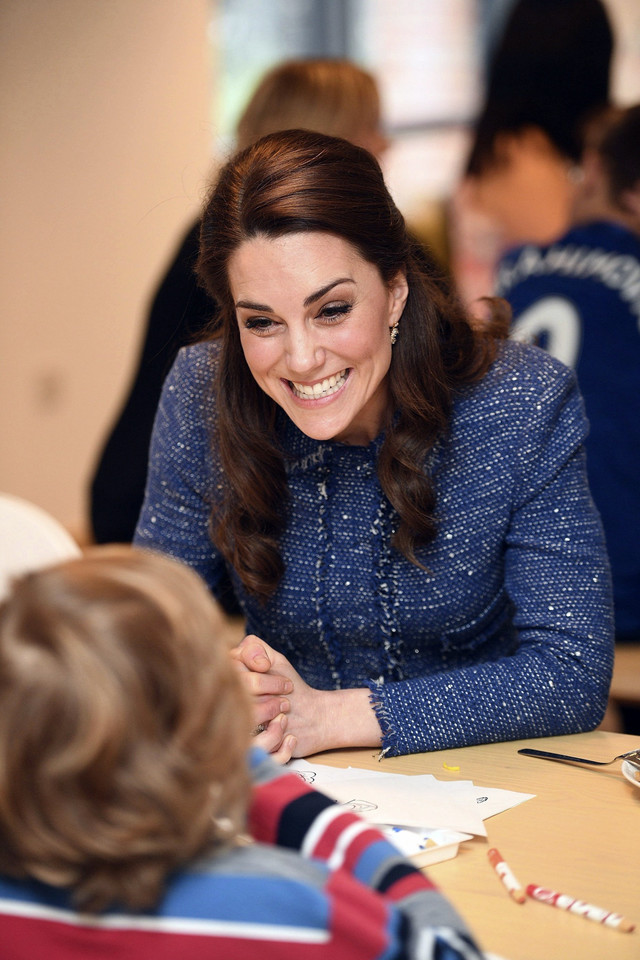 Księżna Kate Middleton w Domu Ronalda McDonalda w Londynie