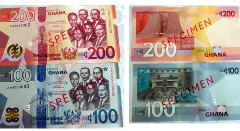 New cedi notes