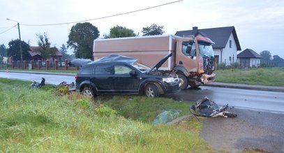 Jeden straszny błąd kosztował go życie. Wielka tragedia na drodze pod Miechowem