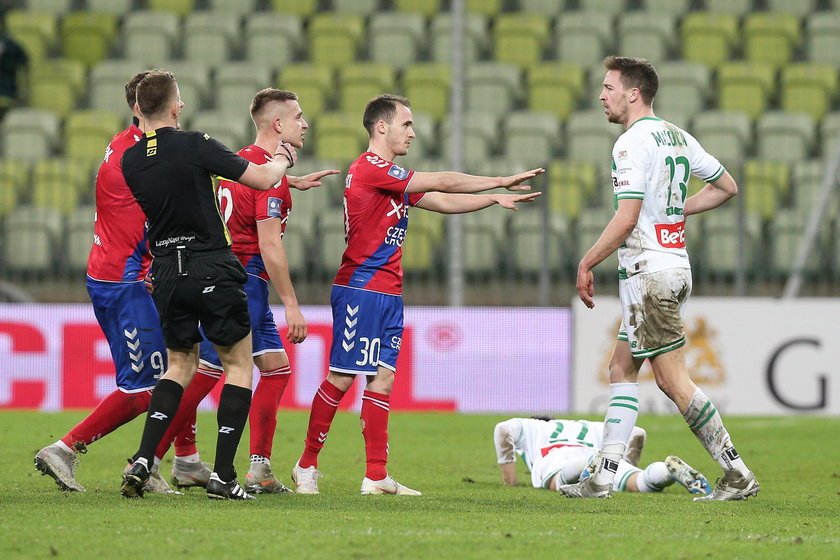 Ekstraklasa piłkarska 20. kolejka: Lechia - Raków 0:3