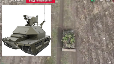 rosja wprowadza na front armię robotów