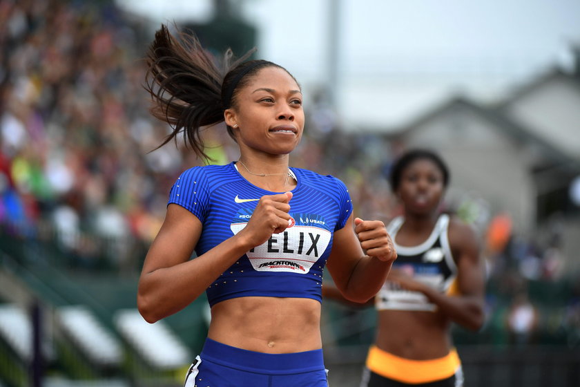 Allyson Felix może mówić o prawdziwym pechu