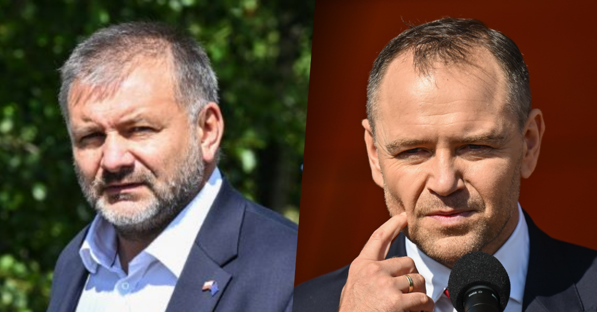 Żurek kontra Nawrocki. Żurka i Nawrockiego. Cytowali Paktofonikę i Nietzschego