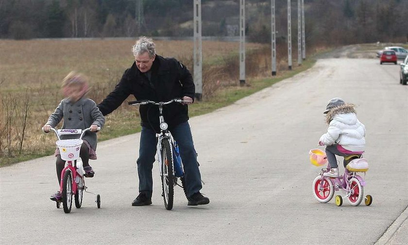 Tak pedałuje poseł PiS