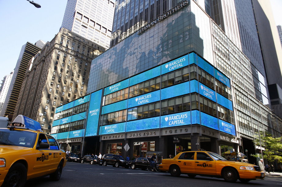 Barclays' US headquarters in Manhattan.