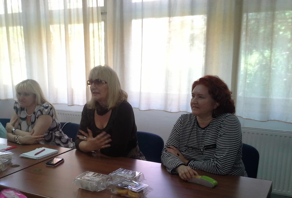 Hraniteljke: Vojka Lujić, Desanka Šćekić i Natalija Prelević