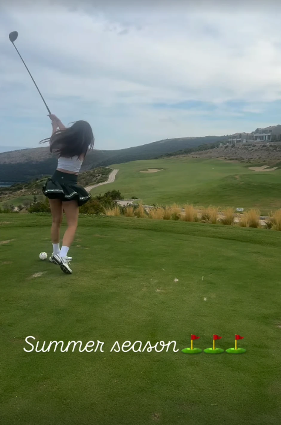 Marija Karan igra golf
