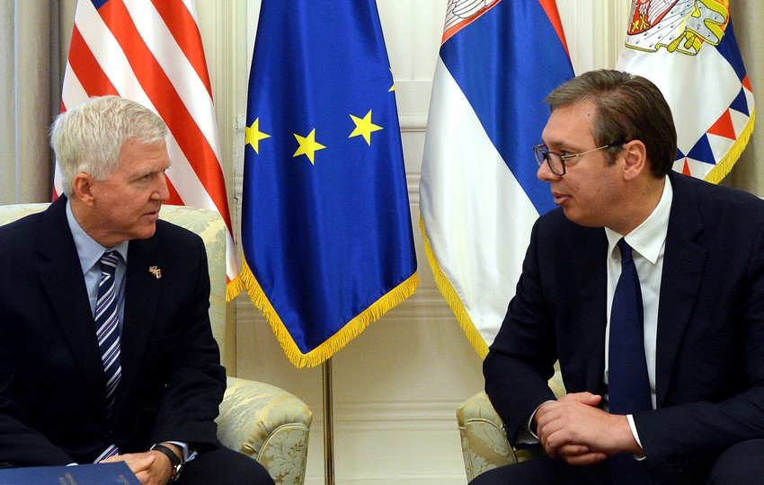 Sastanak Vučića i Skota 