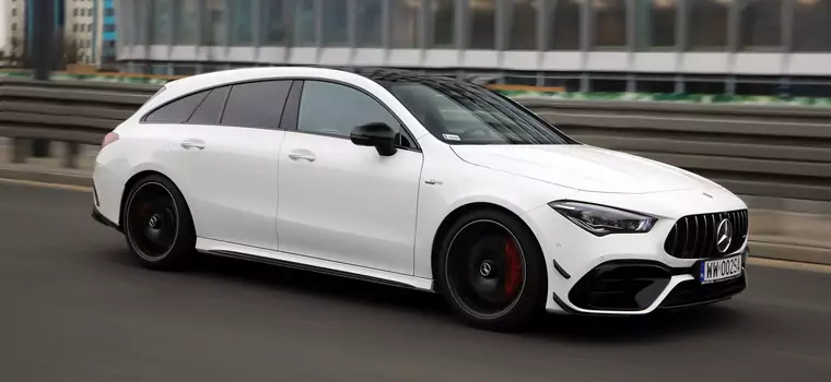 Mercedes-AMG CLA 45 S 4Matic+ Shooting Brake – nie potrafi być grzeczny