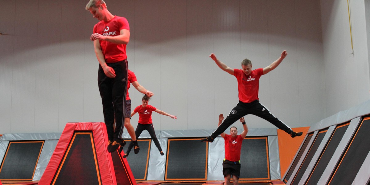 Park trampolin