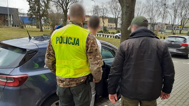 Mieszkaniec Lęborka został zatrzymany przez policję